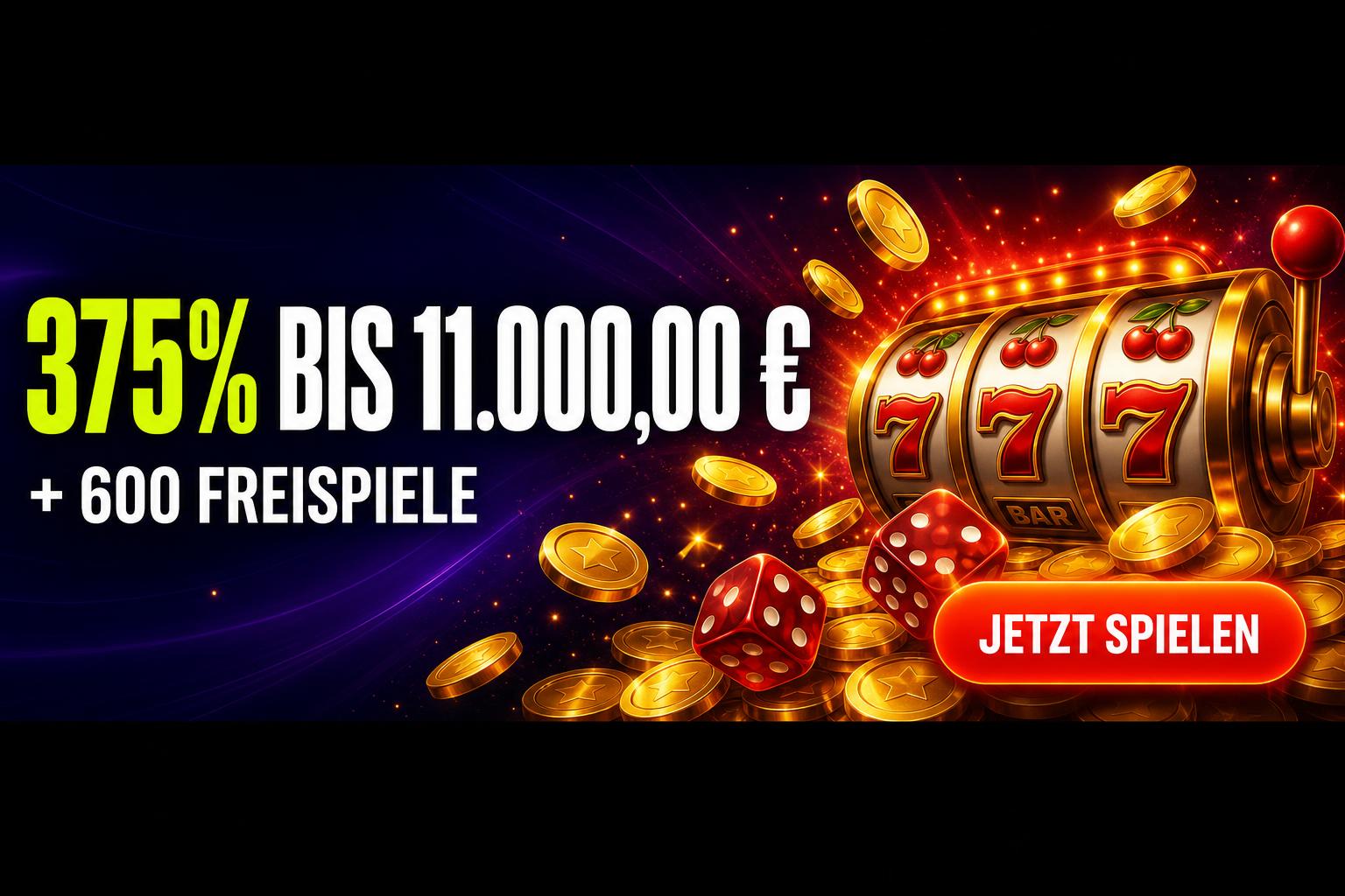 OpaBet Willkommensbonus: 375% bis 11.000,00 € + 600 Freispiele