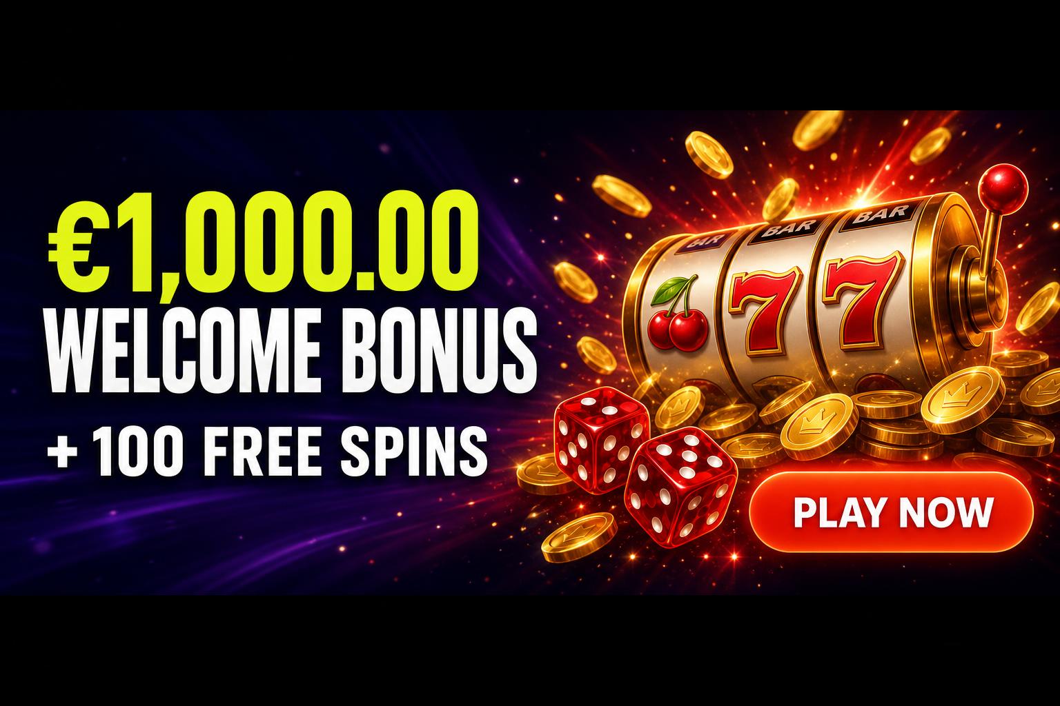 OpaBet Casino Ireland: €1,000.00 Welcome Bonus + 100 Free Spins